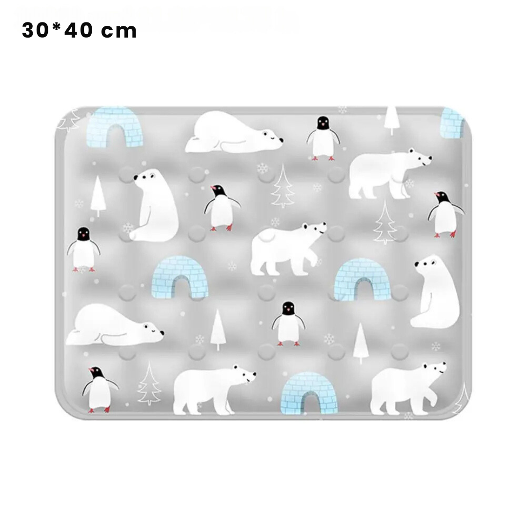 Tapete Gelado Refrescante Contra Hipertermia de Cachorros