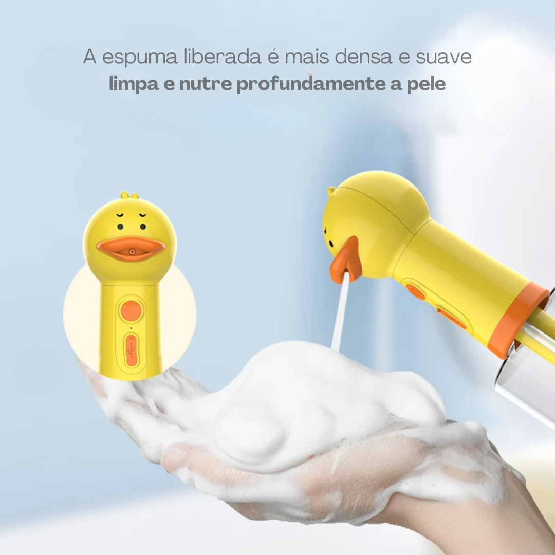 Máquina de Espuma Banho Pet Duck