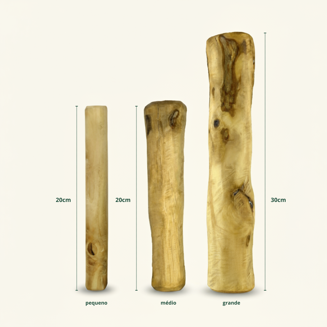 Mordedor Natural WoodCroc™ Resistente e Sustentável + Ebook e Frete Grátis