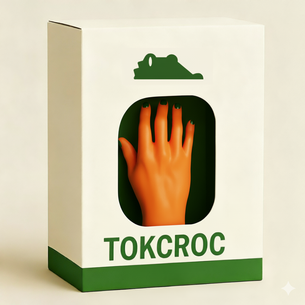 Brinquedo TokCroc™ Mão Maluca para Cães + Ebook Grátis