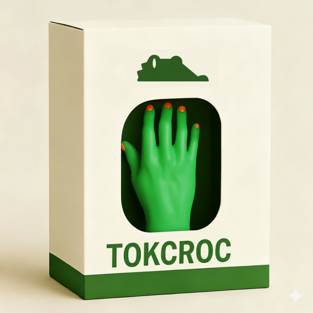 Brinquedo TokCroc™ Mão Maluca para Cães + Ebook Grátis