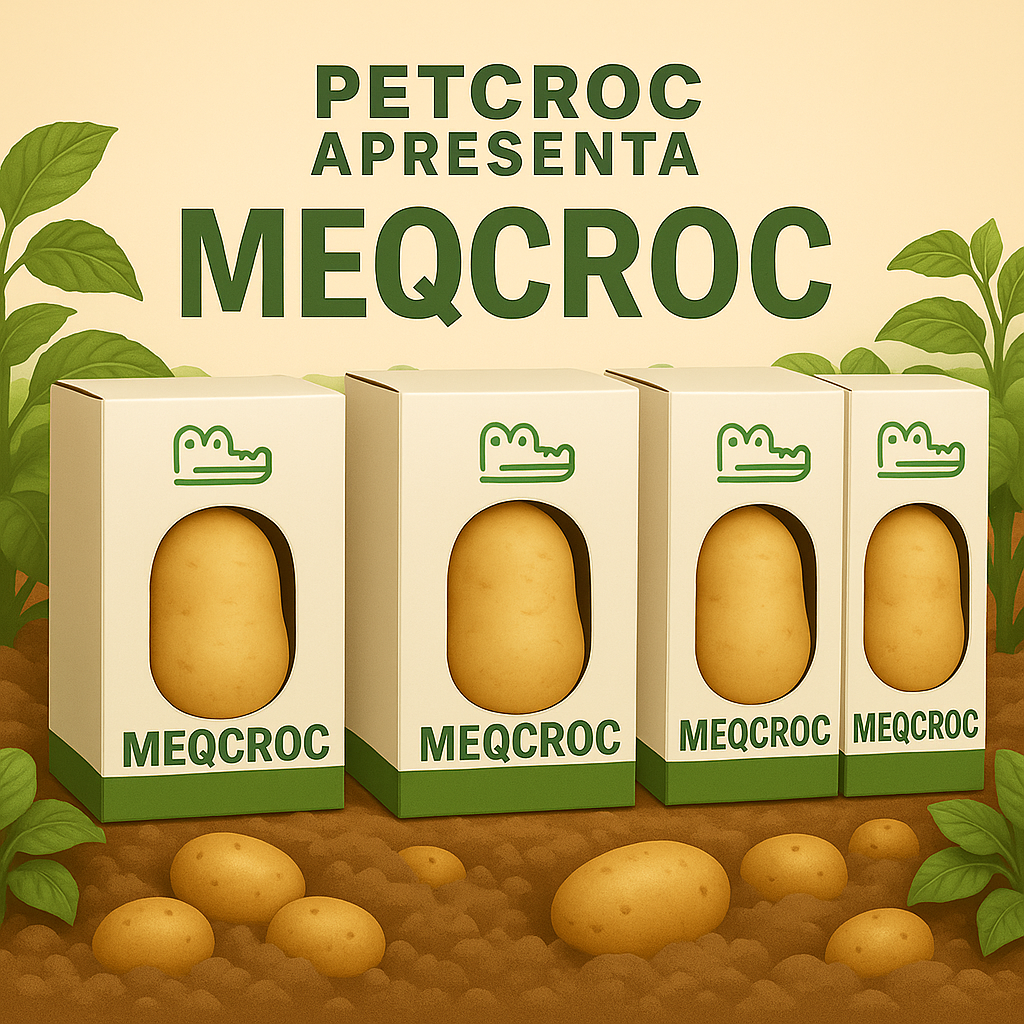 Brinquedo MeqCroc™ Maluco para Cães + Ebook Grátis