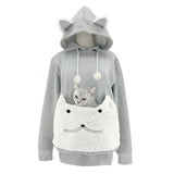 Kangaroo Hoodie with Plush Lining
