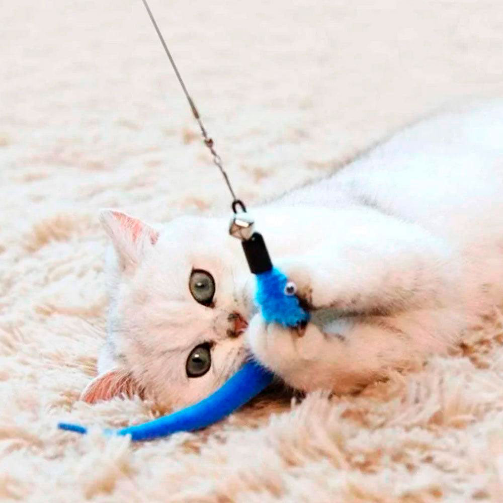 Brinquedo de Gato Varinha Retrátil