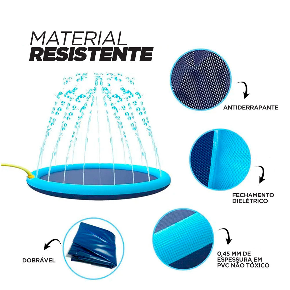 Piscina para Cachorro Chafariz