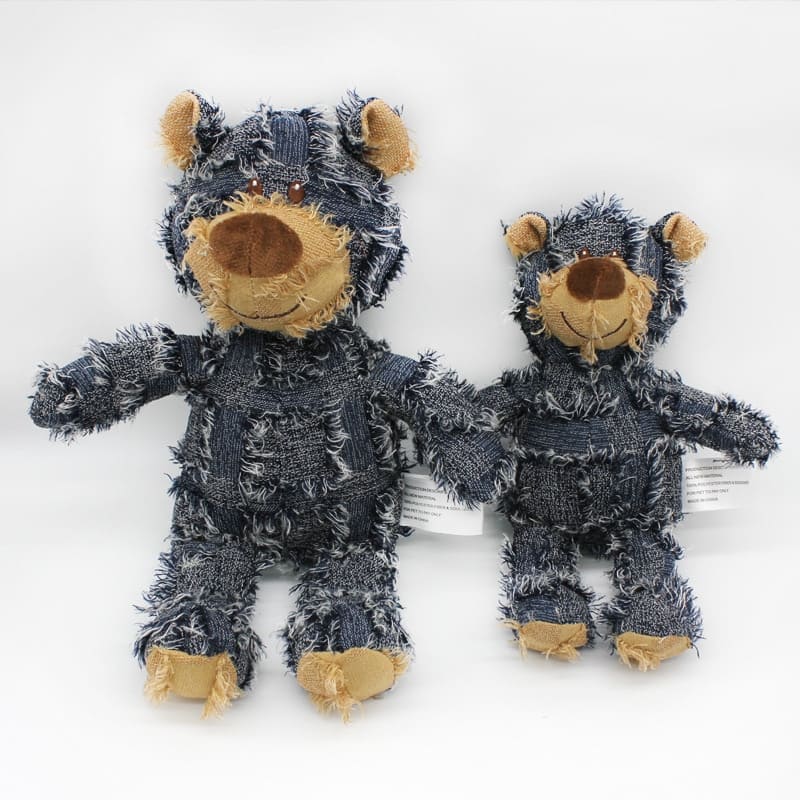 Urso Jeans - O Brinquedo Preferido do Seu Pet