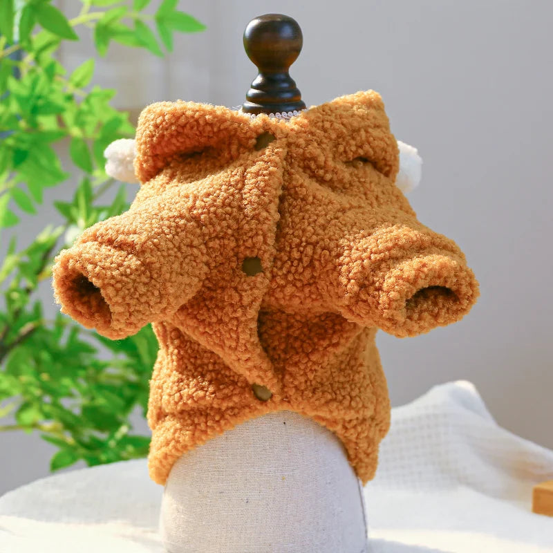 Casaco Pet Teddy Binu