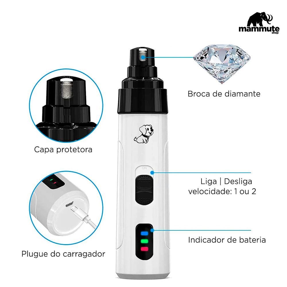Lixador de Unhas Elétrico Pet