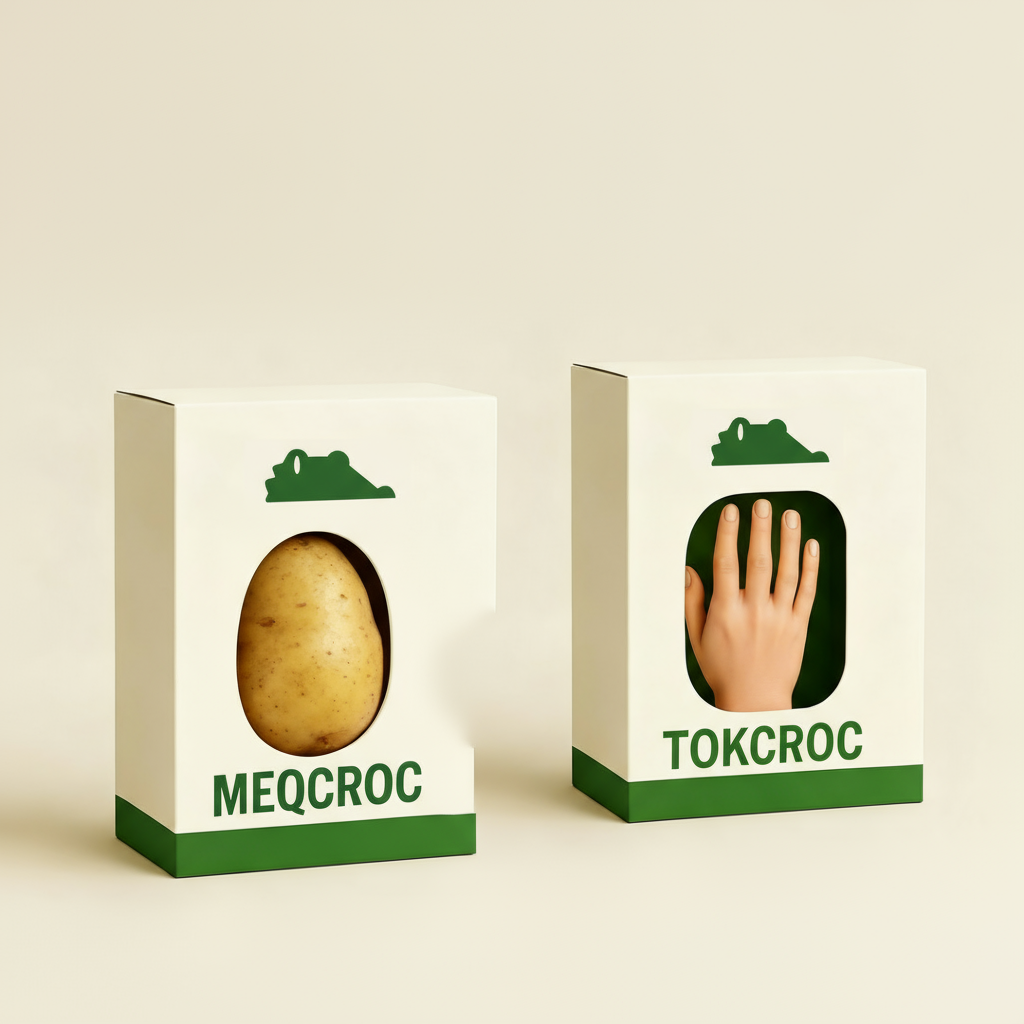 Kit Brinquedos TokCroc & MeqCroc Maluca para Cães