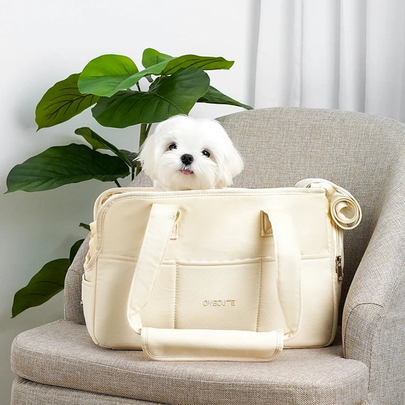 Bolsa Luxo de Transporte para Cachorro de Pequeno Porte