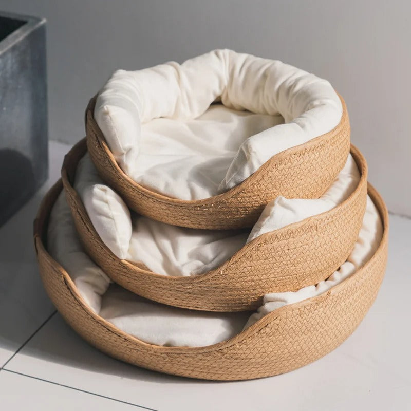 Cama Cesto com Almofada Pet