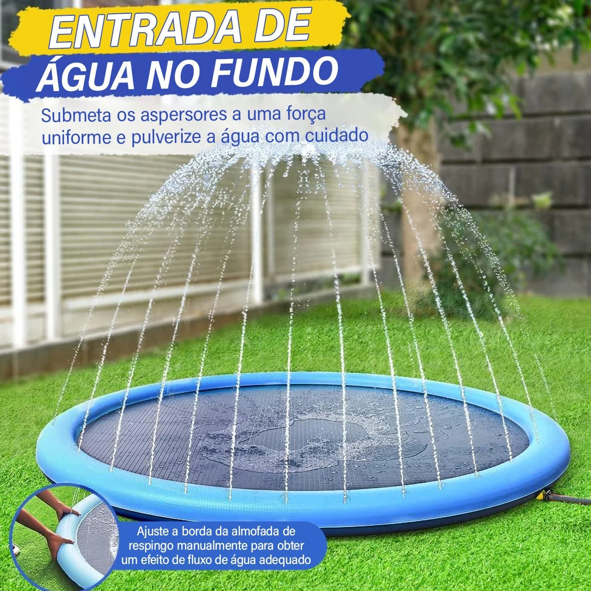 Piscina para Cachorro Chafariz