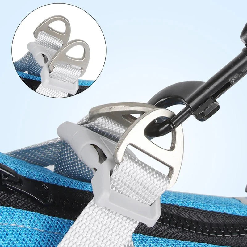 Coleira Refrescante para Cachorro com Proteção UV e Faixa Reflexiva