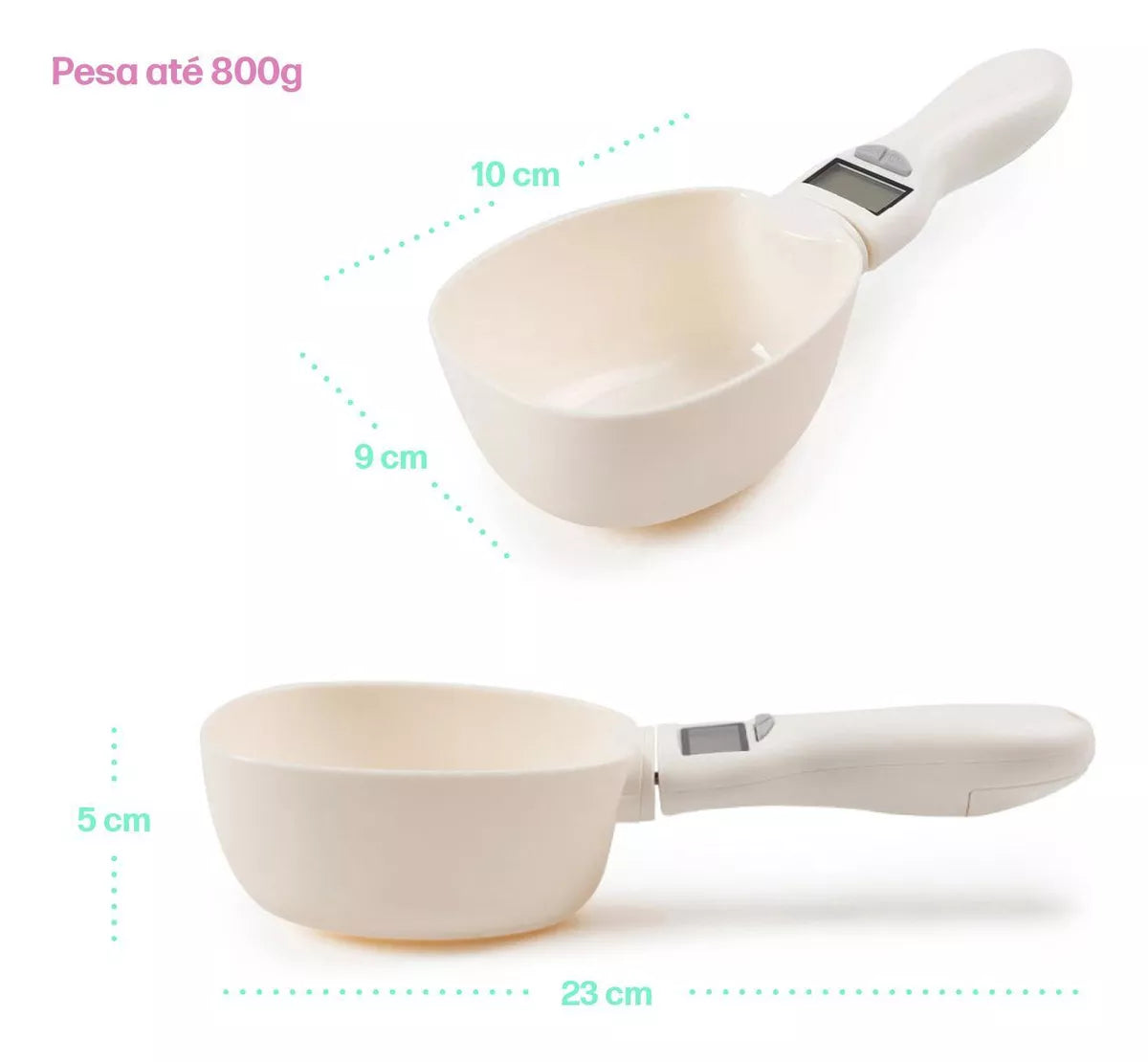 RaçãoTech™: Colher Medidora de Ração - Pet Croc