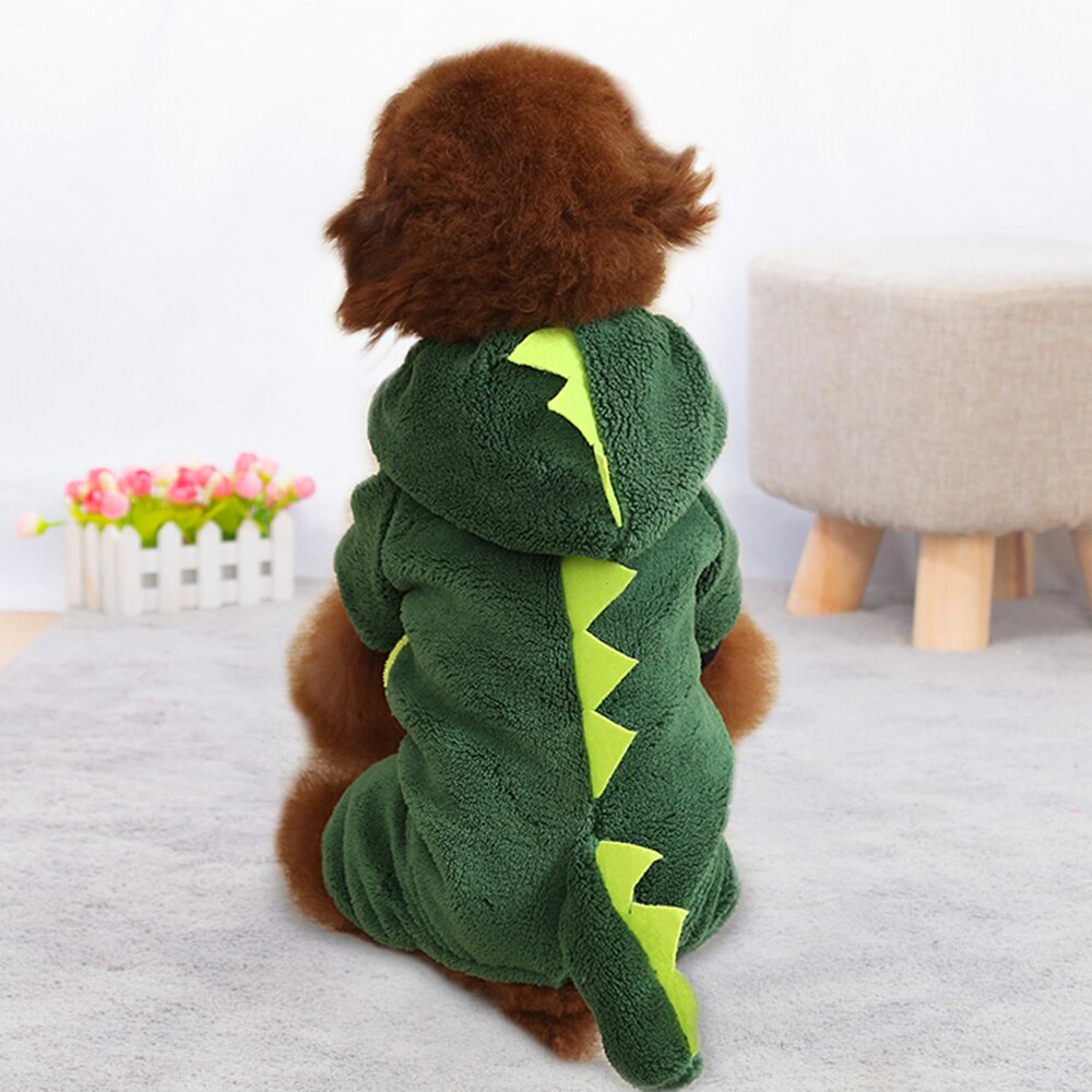 roupinha de dinossauro para cachorro