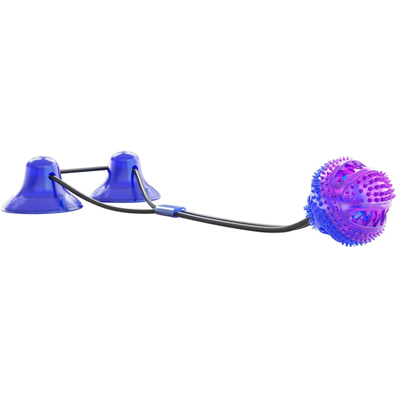 VentosaDog™: Brinquedo Interativo com Ventosa para Cães - Pet Croc