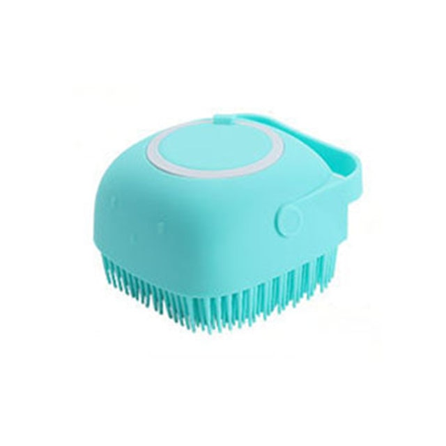 LavaLimpa™: Esponja de Silicone com Dispenser para Shampoo - Pet Croc