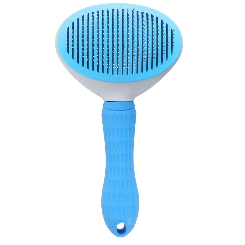 Pet Dog Brush Cat Comb Self Cleaning Pet Hair Remover Brush For Dogs Cats Grooming Tools Pets Dematting Comb Dogs Accessories - Pet Croc