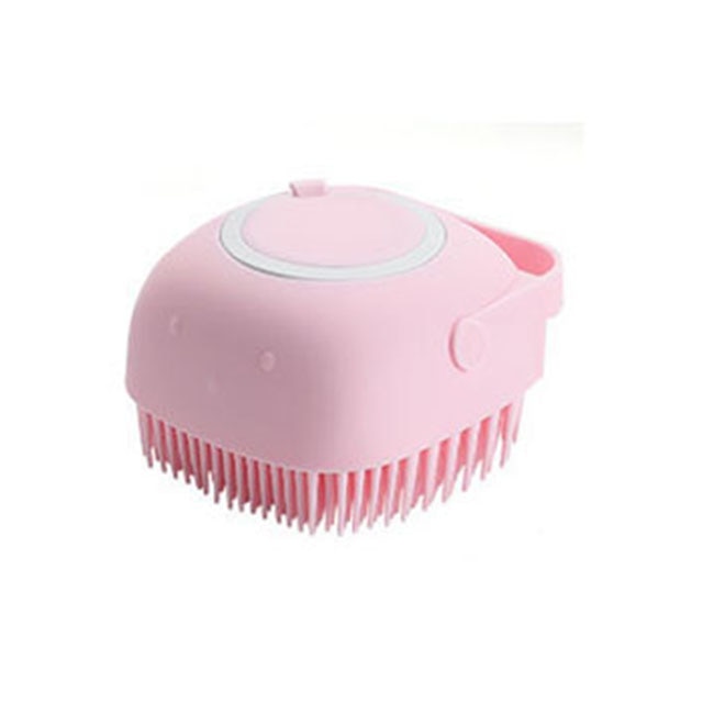 LavaLimpa™: Esponja de Silicone com Dispenser para Shampoo - Pet Croc
