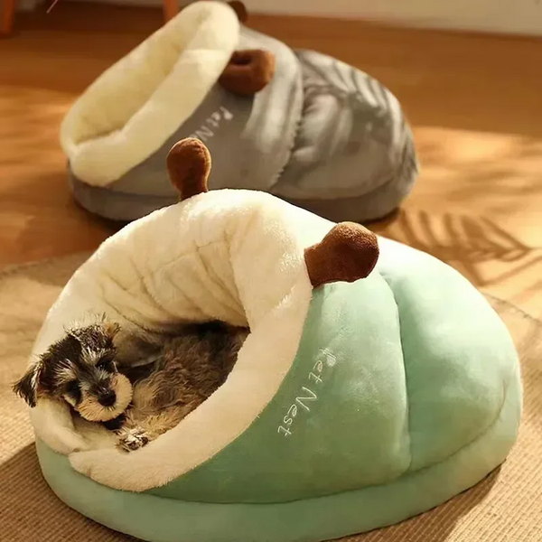 Cama Pantufa Ninhu para Cachorro e Gato - Pet Croc
