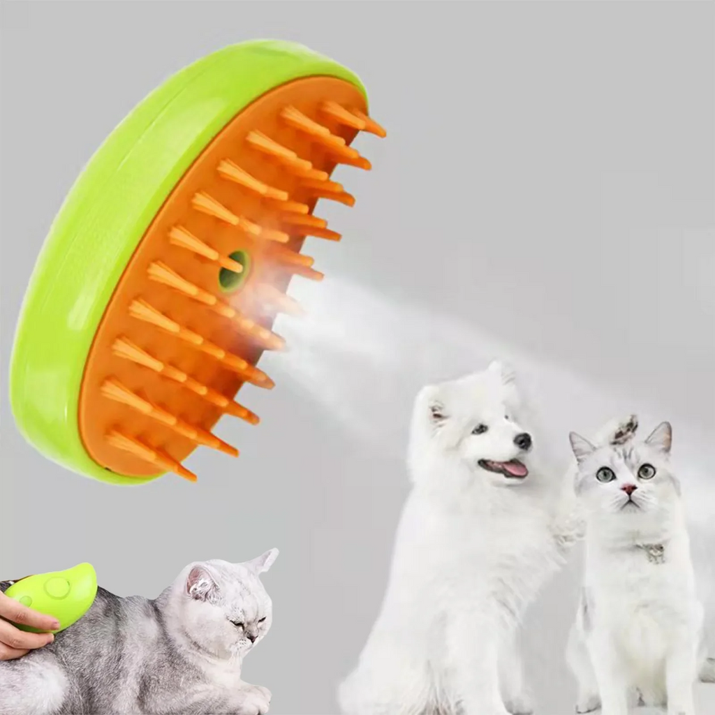 Pet Grows 3-in-1 Steam Brush