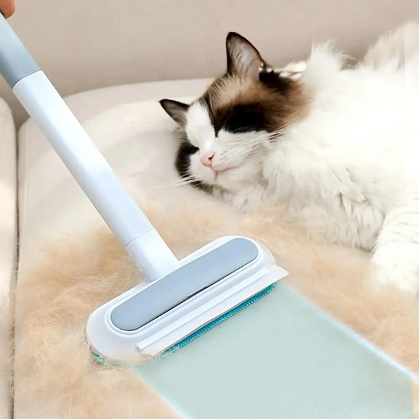 Removedor de Pelos Reutilizável Cabo Longo Zugui para Cachorro e Gato - Pet Croc