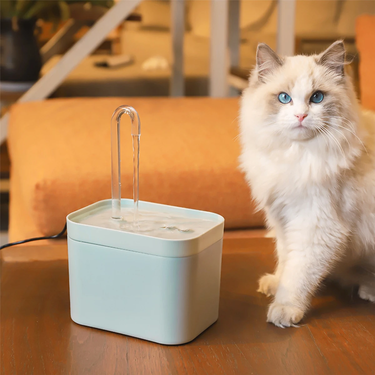 Premium Cat Water Fountain - USB Water Dispenser 