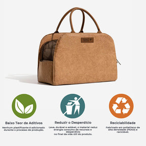 Bolsa de Viagem Multifuncional Ecológica para Pets Vogue - City Roamer