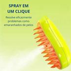 Pet Grows 3-in-1 Steam Brush