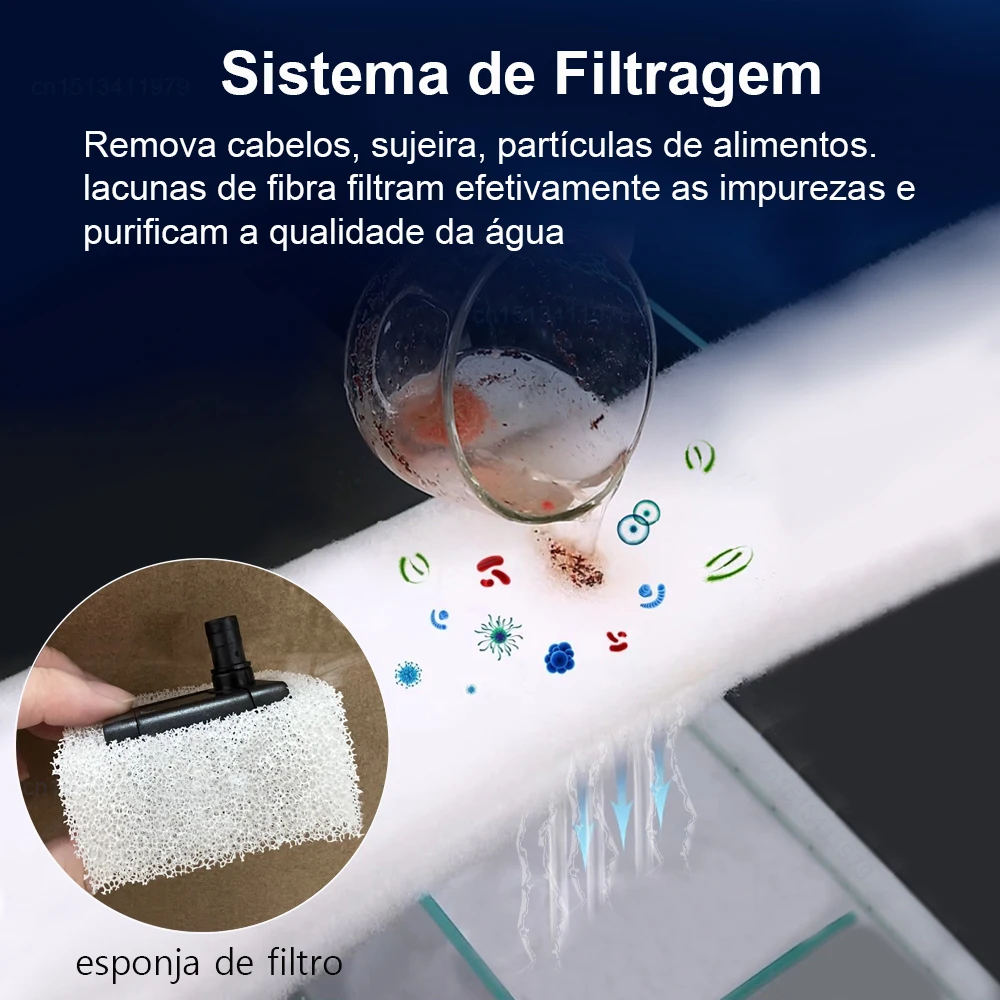 Fonte de Água Automático com Filtro Florzinha