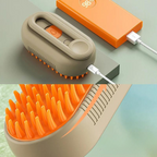 Steam Brush Removes Hair and Blush