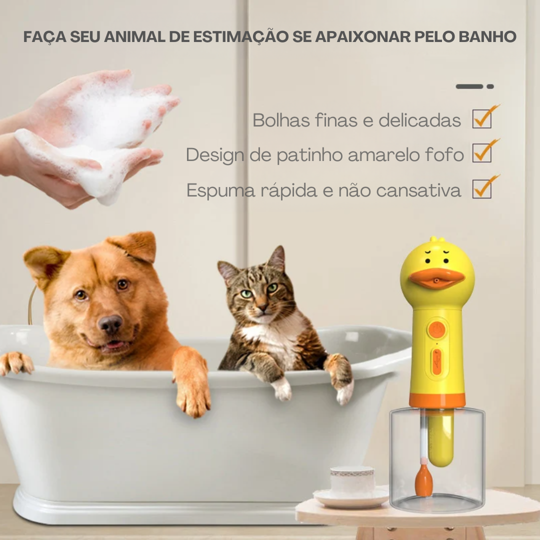 Duck Pet Bath Foam Machine