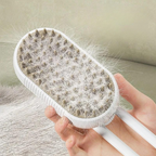 Steam Brush Removes Hair and Blush