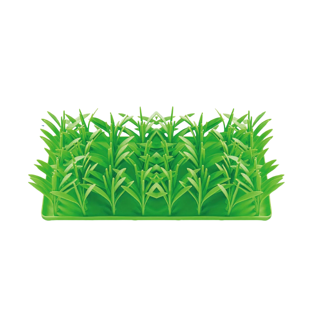 Tapete Grama Silicone Pet Hortinha para Cachorro Esconderijo de Petiscos