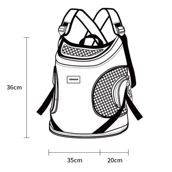 Flavo Pet Carrier Backpack