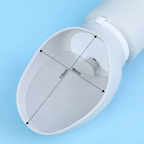 Garrafa Bebedouro Pet Portátil de Silicone Dobrável para Viagens e Passeios