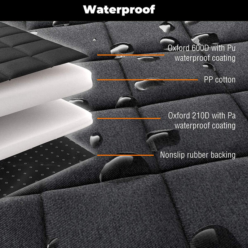 Car seat with bed for dogs
