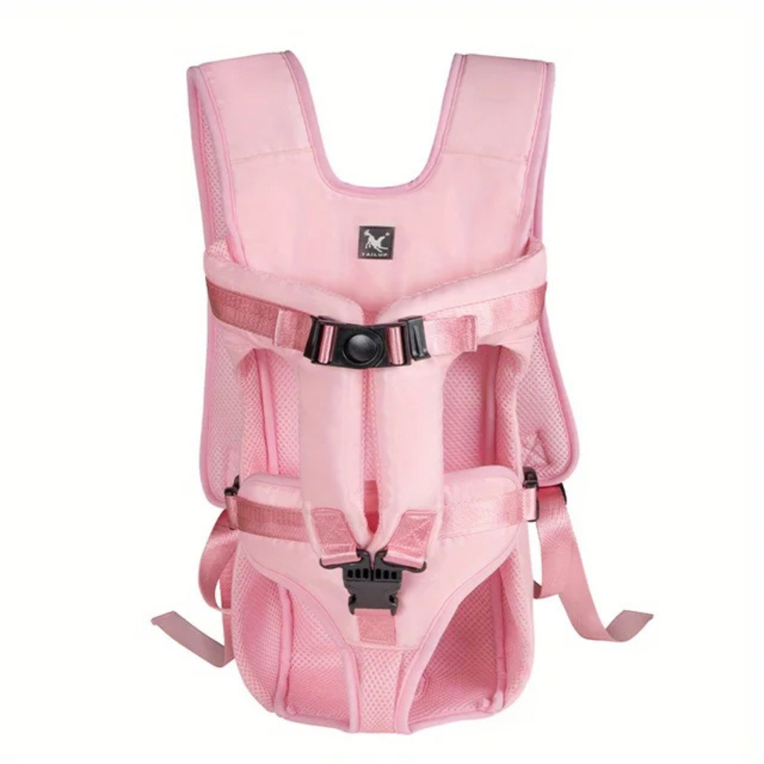 Mochila Canguru Pet Bolsa de Transporte Pet Frontal