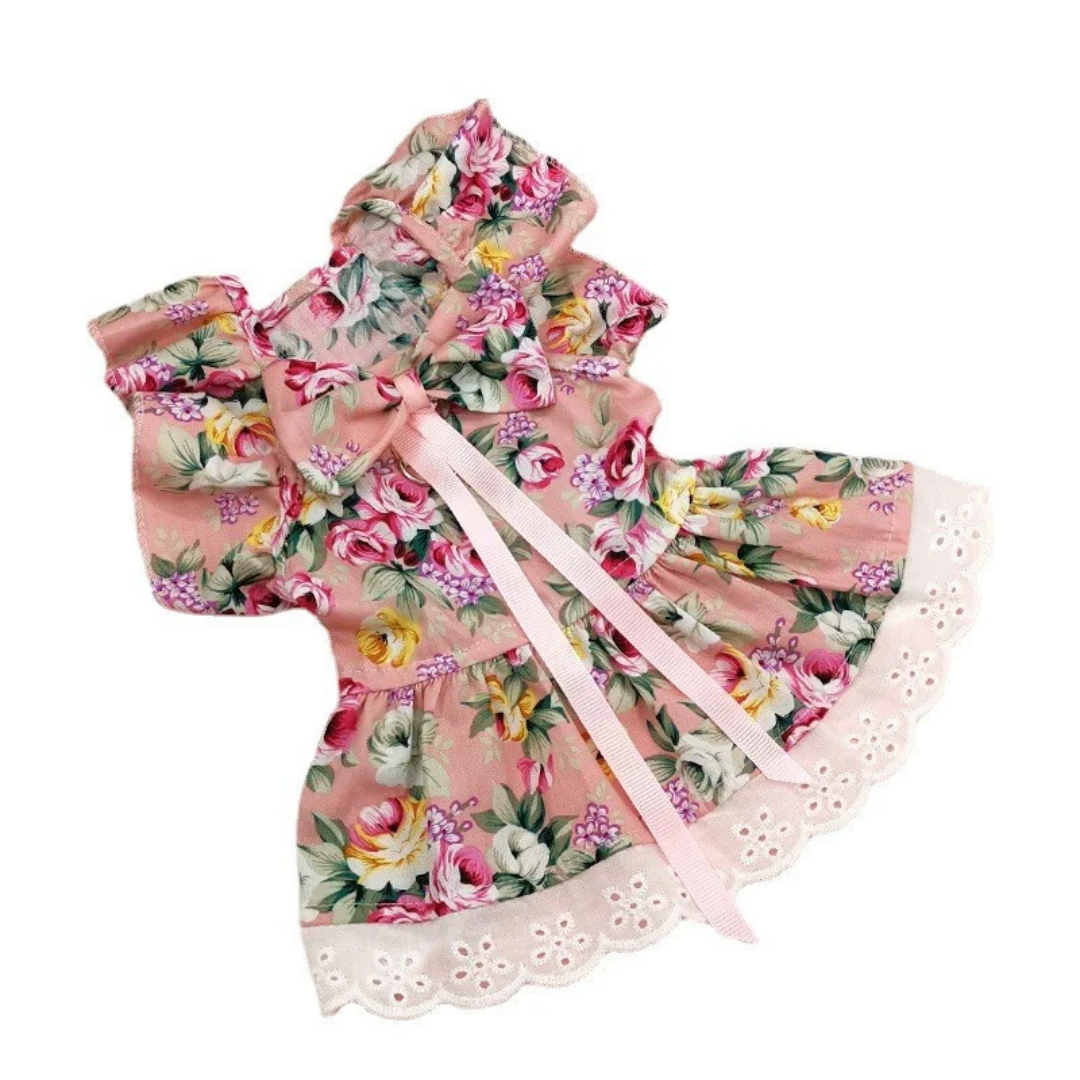 Vestido Verão Pet Roupinha para Cachorro Fêmea