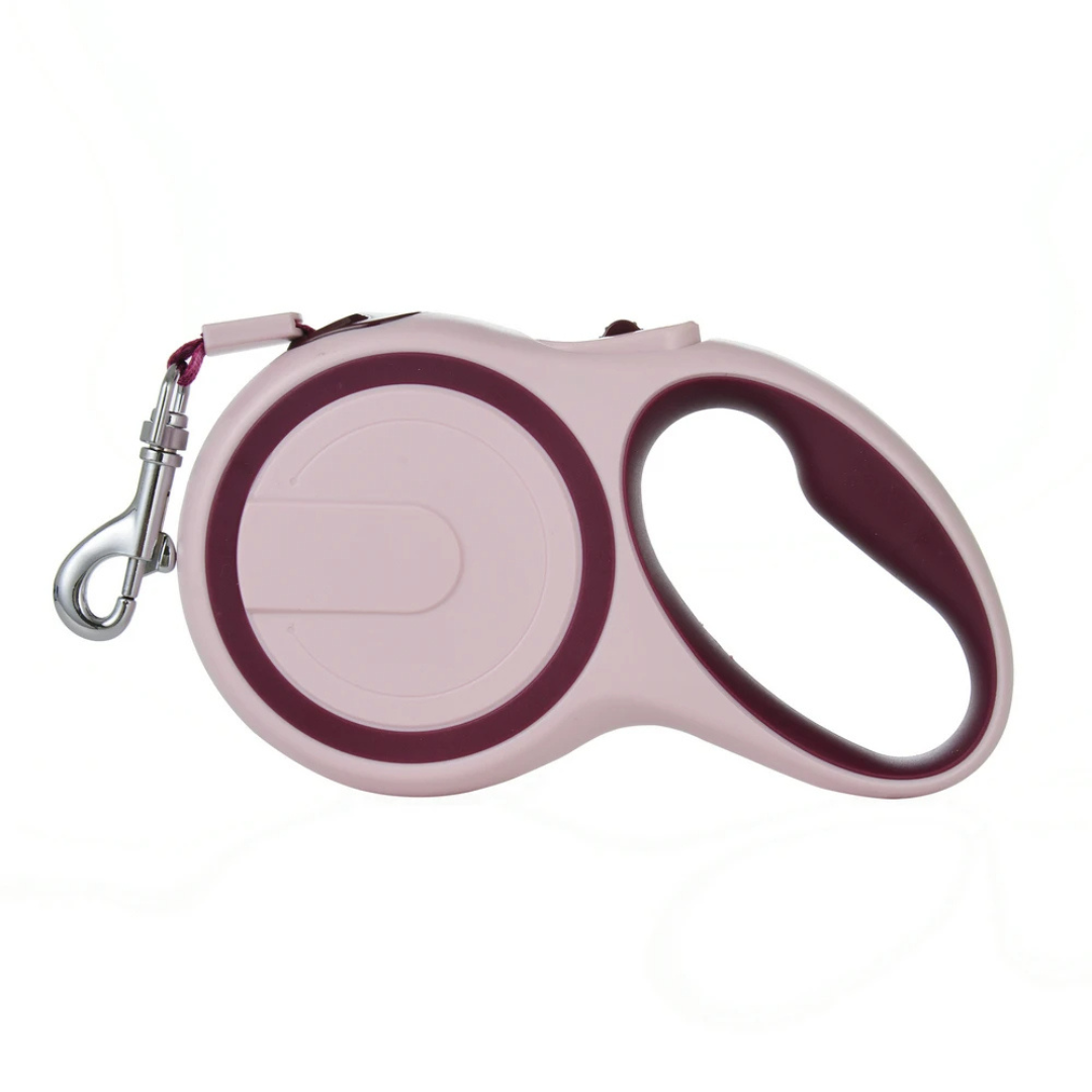 Guia Coleira Retrátil Reforçada para Cães e Gatos