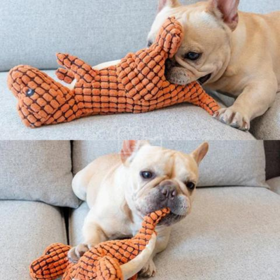 DinoCroc™: Dinossauro de Pelúcia Brinquedo Indestrutível - Pet Croc