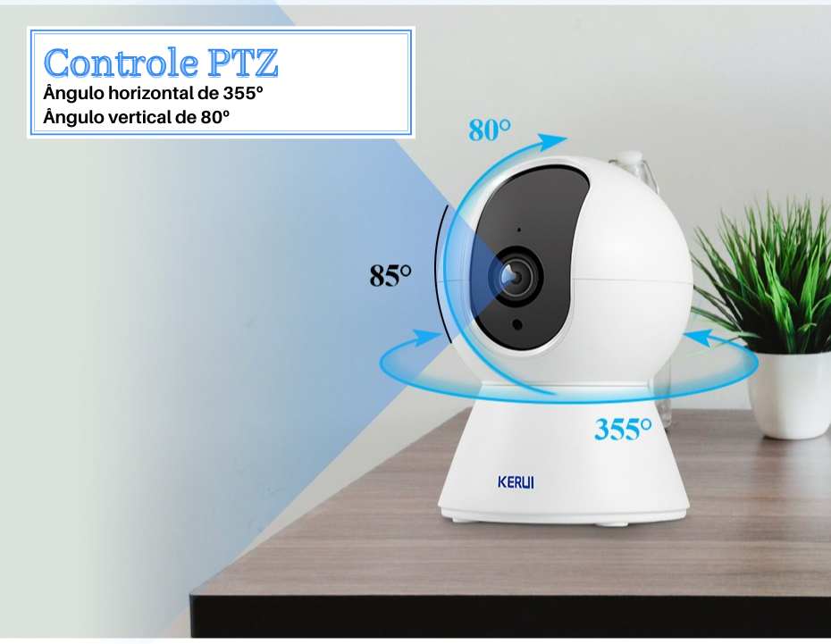 Pet Monitoring Camera with Wi-Fi 