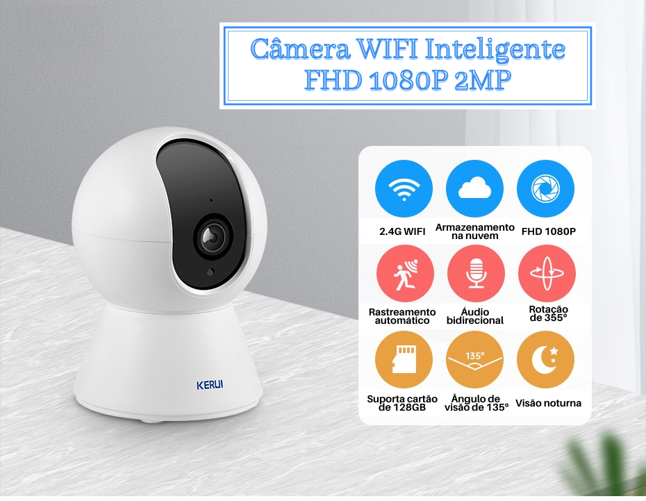 Pet Monitoring Camera with Wi-Fi 