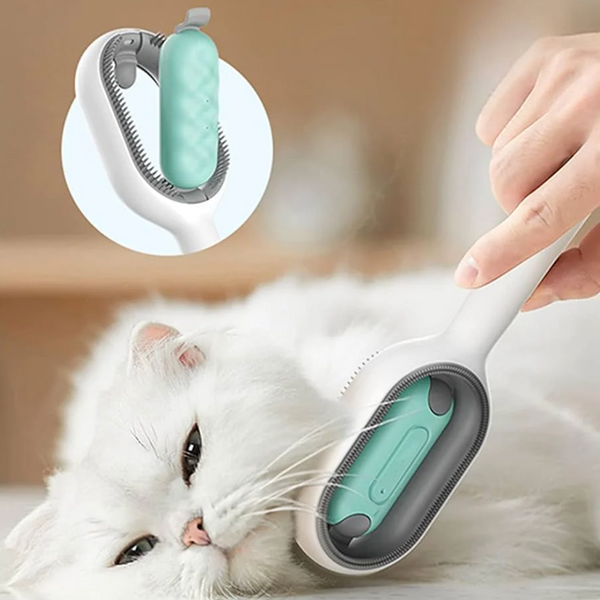 Escova Removedora de Pelos Gromy para Cachorro e Gato - Pet Croc