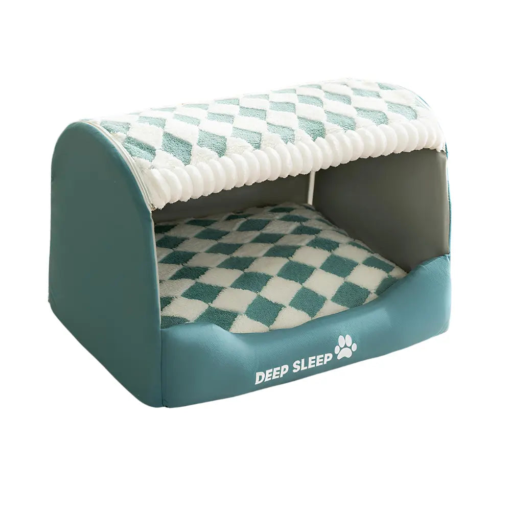 Casinha Pet Conforto Deluxe - Almofada Removível e Sofá Dobrável