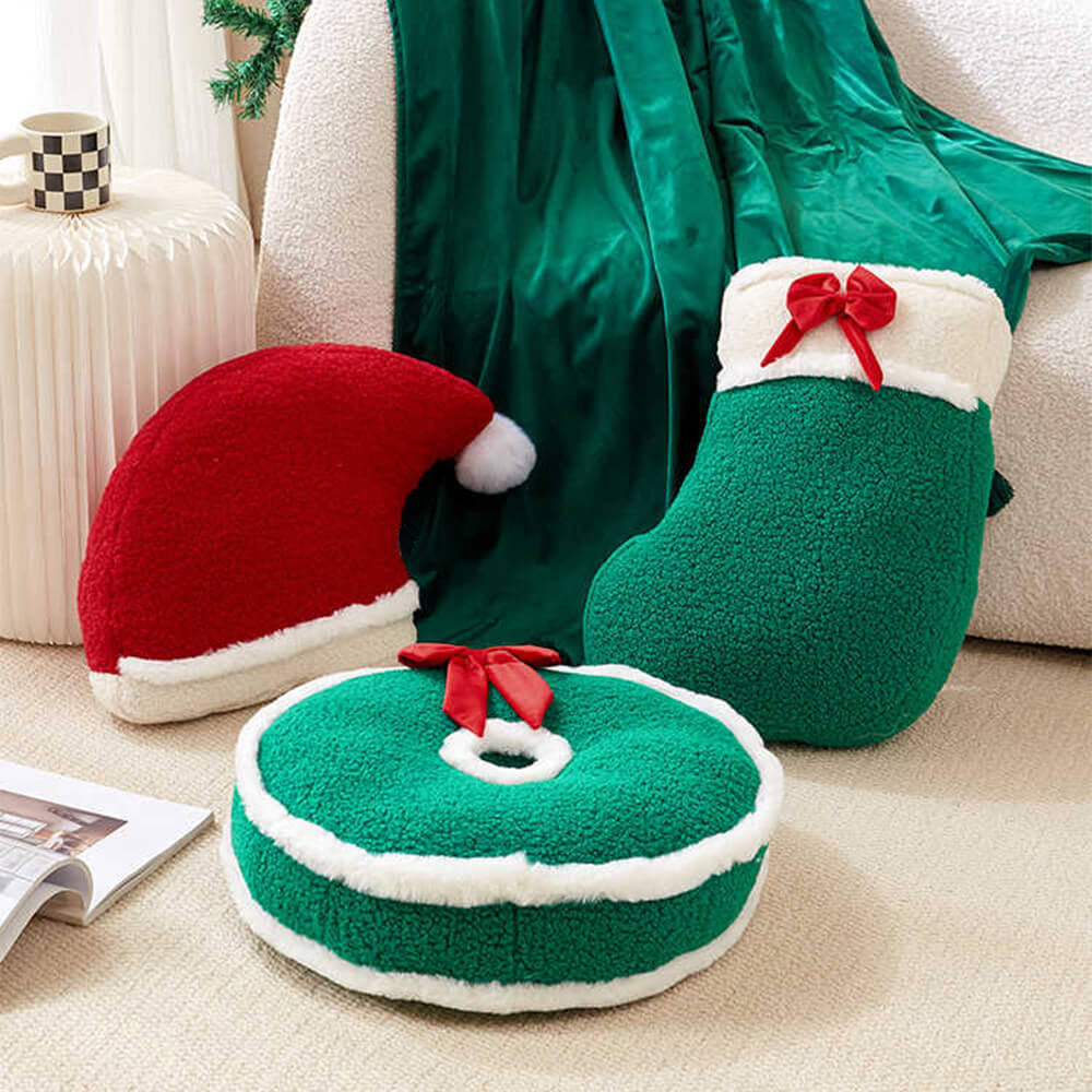 Large, durable decorative Christmas sofa cushion/doll ornament