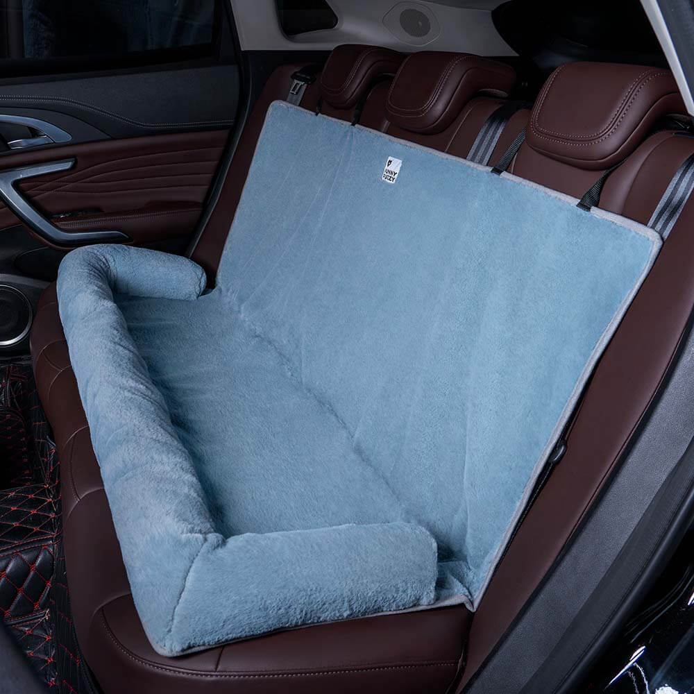 Car seat with bed for dogs