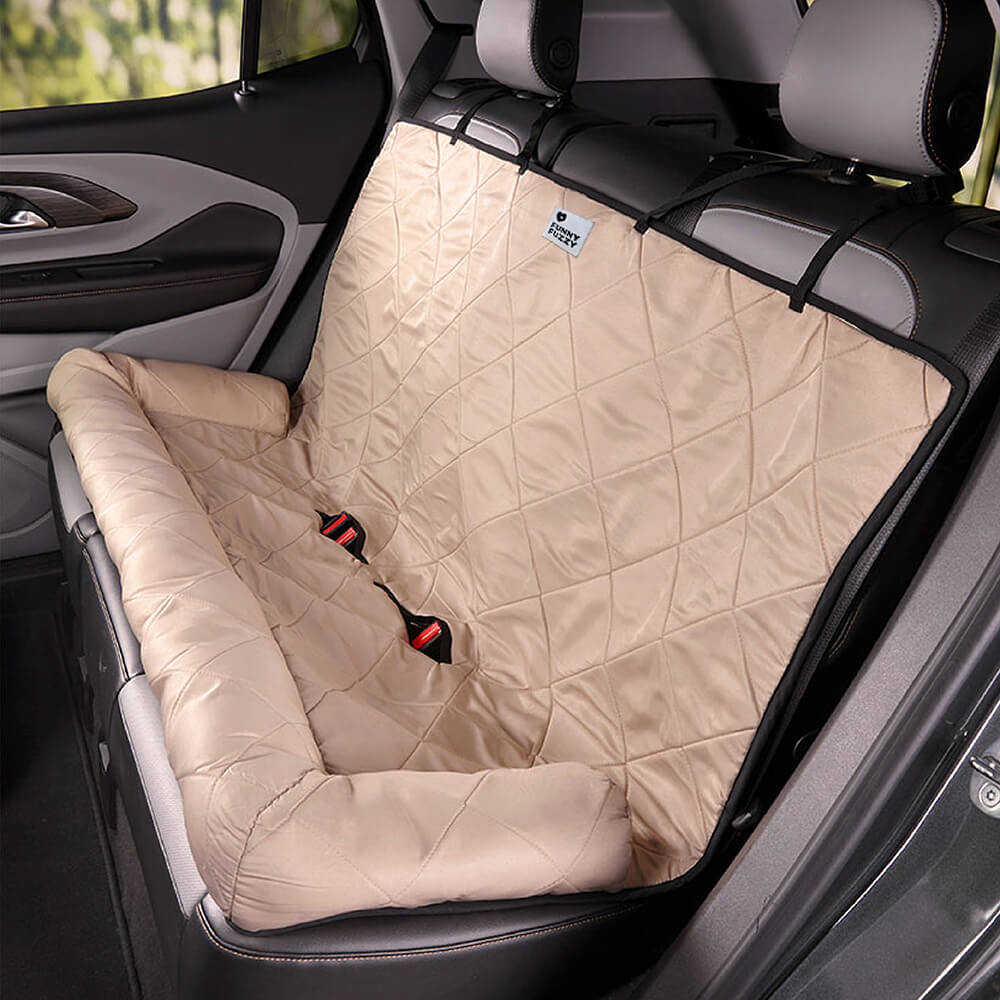 Car seat with bed for dogs
