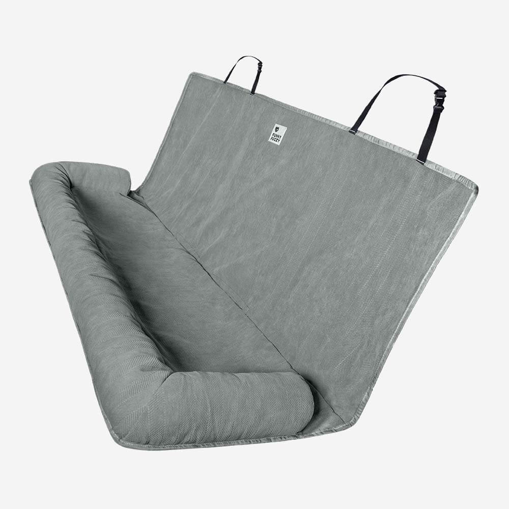 Car seat with bed for dogs