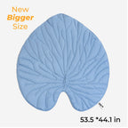 Extra-large leaf-shaped dog blanket